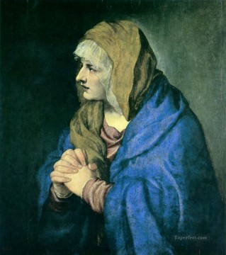  Tiziano Canvas - Mater Dolorosa Tiziano Titian